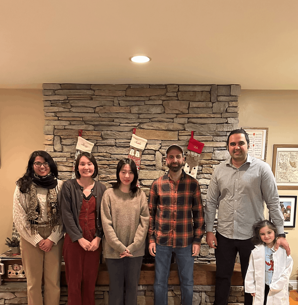First holiday party for the Ghanbarpour Lab, including my junior scientist in training!