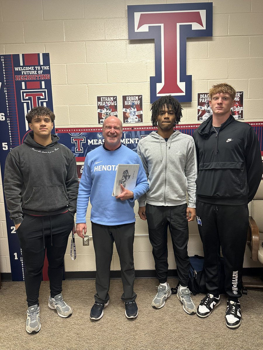 CoachKaliefM's tweet photo. Thank you Coach Scott Brock and East Texas Baptist University for stopping by to recruit our athletes. https://t.co/5Ijncoz3Ud