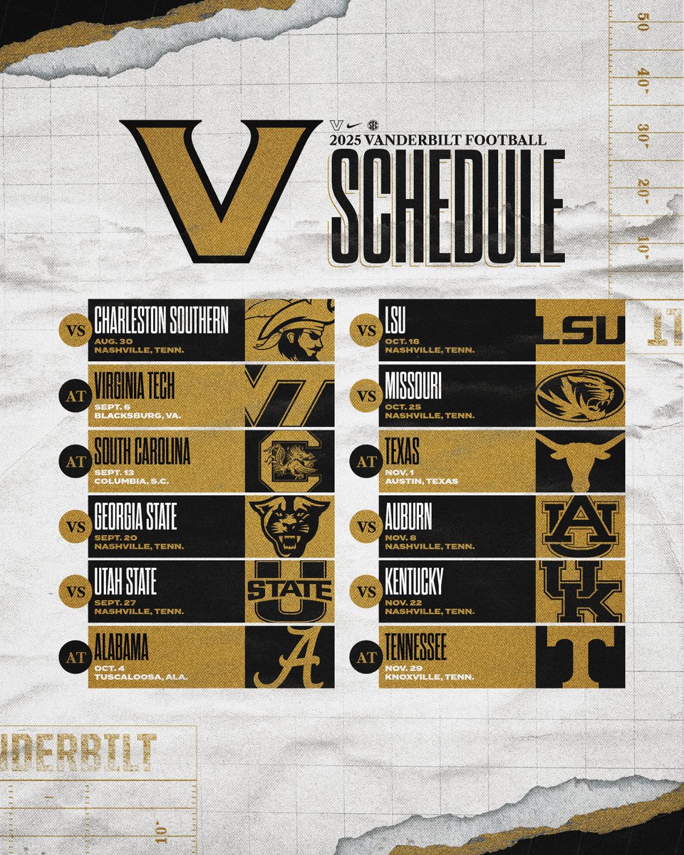 THE 2025 SCHEDULE IS HERE ⚓️⬇️
