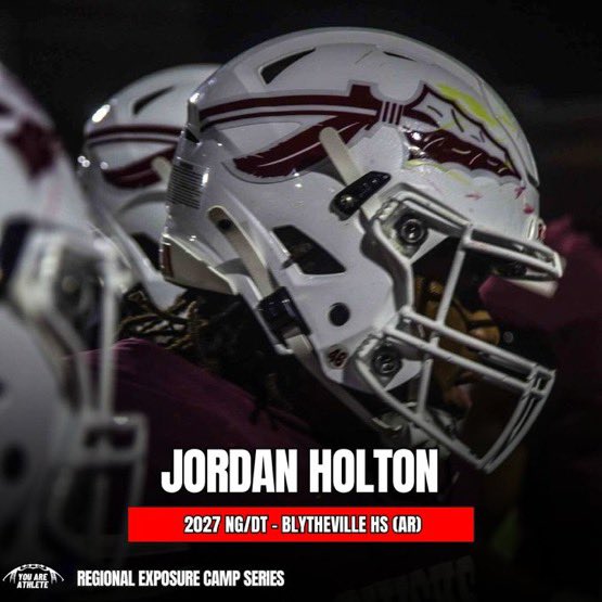 I just want to thank <a href="/youareathlete/">You Are Athlete</a> <a href="/ShockDoctor/">Shock Doctor</a> <a href="/RoadToHouston/">All-American Showcase</a> for making this for me I really appreciate it🔥