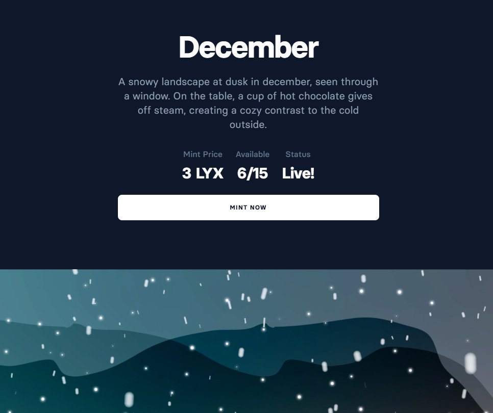 there are still 6/15 eds. available on my latest drop!

universal.page/drops/december

Thanks to my collectors so far!
<a href="/Datzel3/">Datzel</a> 
ferroresonance
<a href="/geotchief/">geotchief 🐳 {l l}</a> 
<a href="/AerenArctic/">Aeren</a> 
bdjcinks
<a href="/d_gncc/">dash 🆙</a> 
<a href="/NFTClassof2021/">$wingman 🐳🆙 {II} Chillwhales #1646</a> 
<a href="/Der_Helle_/">hlmt 🆙{I I}</a> 

🫰 🆙