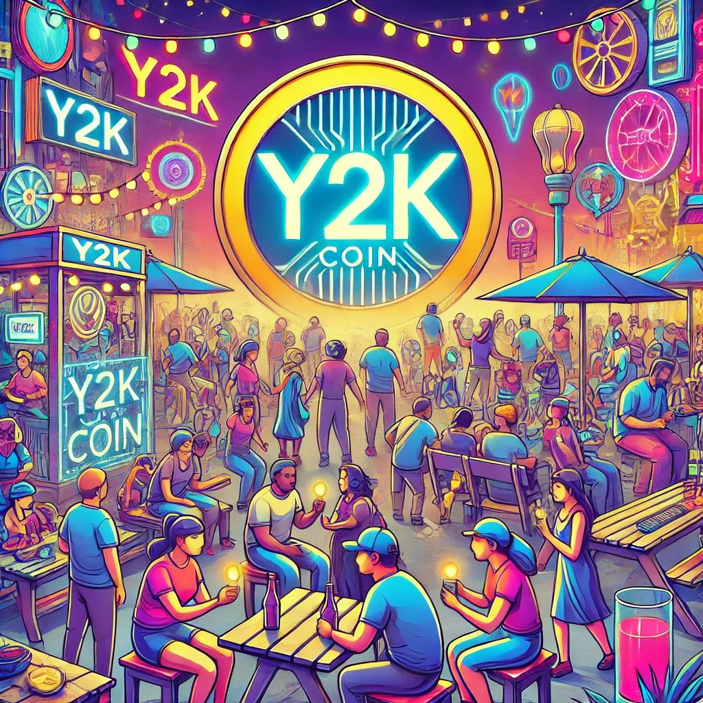 Join the Y2K Coin Revolution! 🚀 Let's build a strong community together. Share your thoughts, ideas, and support. Together, we'll make Y2K Coin a success! 

#Y2KCoin #CryptoCommunity #Blockchain #Cryptocurrency