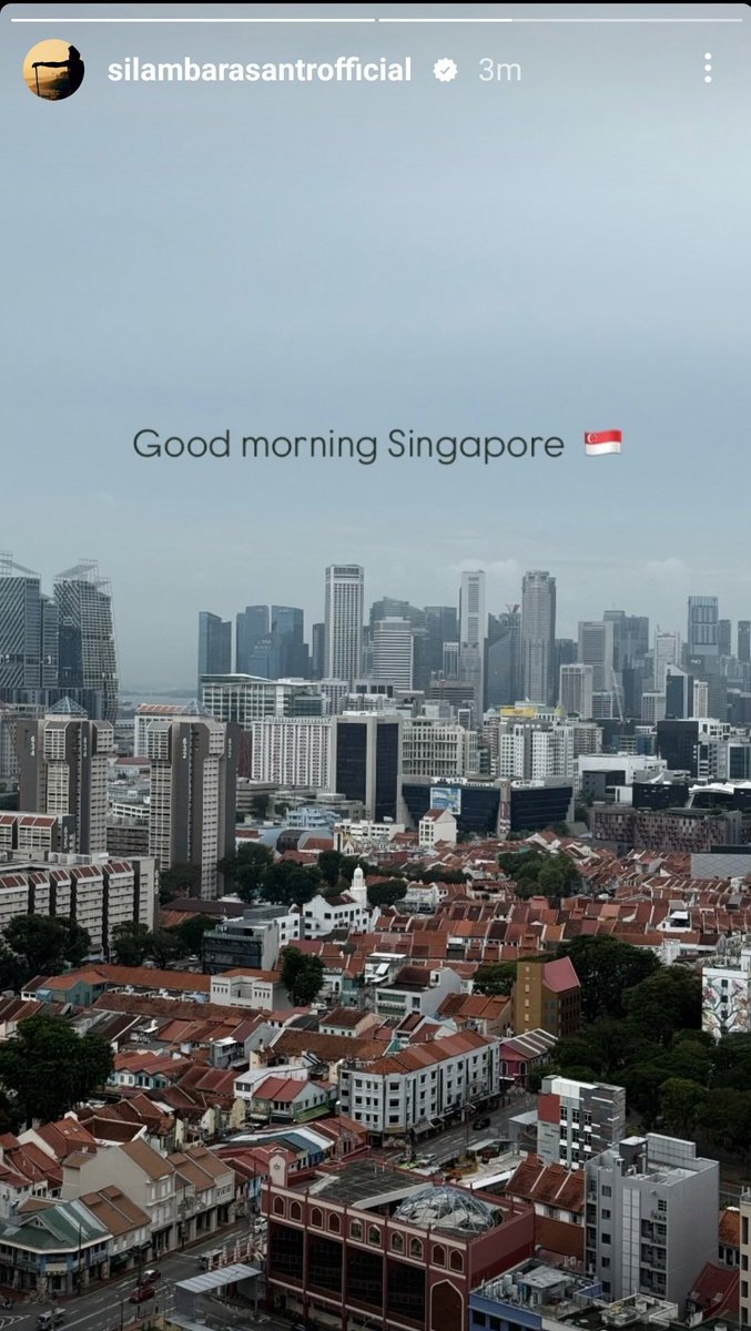 KarthickRockka1's tweet photo. Thalaivan insta story good morning Singapore 😉🤙🏻🫶🏻

Oru Thalaivan STR ❤️ 
@SilambarasanTR_ na ❤️ 

#SilambarasanTR #Atman #yuvanLiveInconcert #yuvanLiveInconcertsingapore https://t.co/Ef7WS3IOz5
