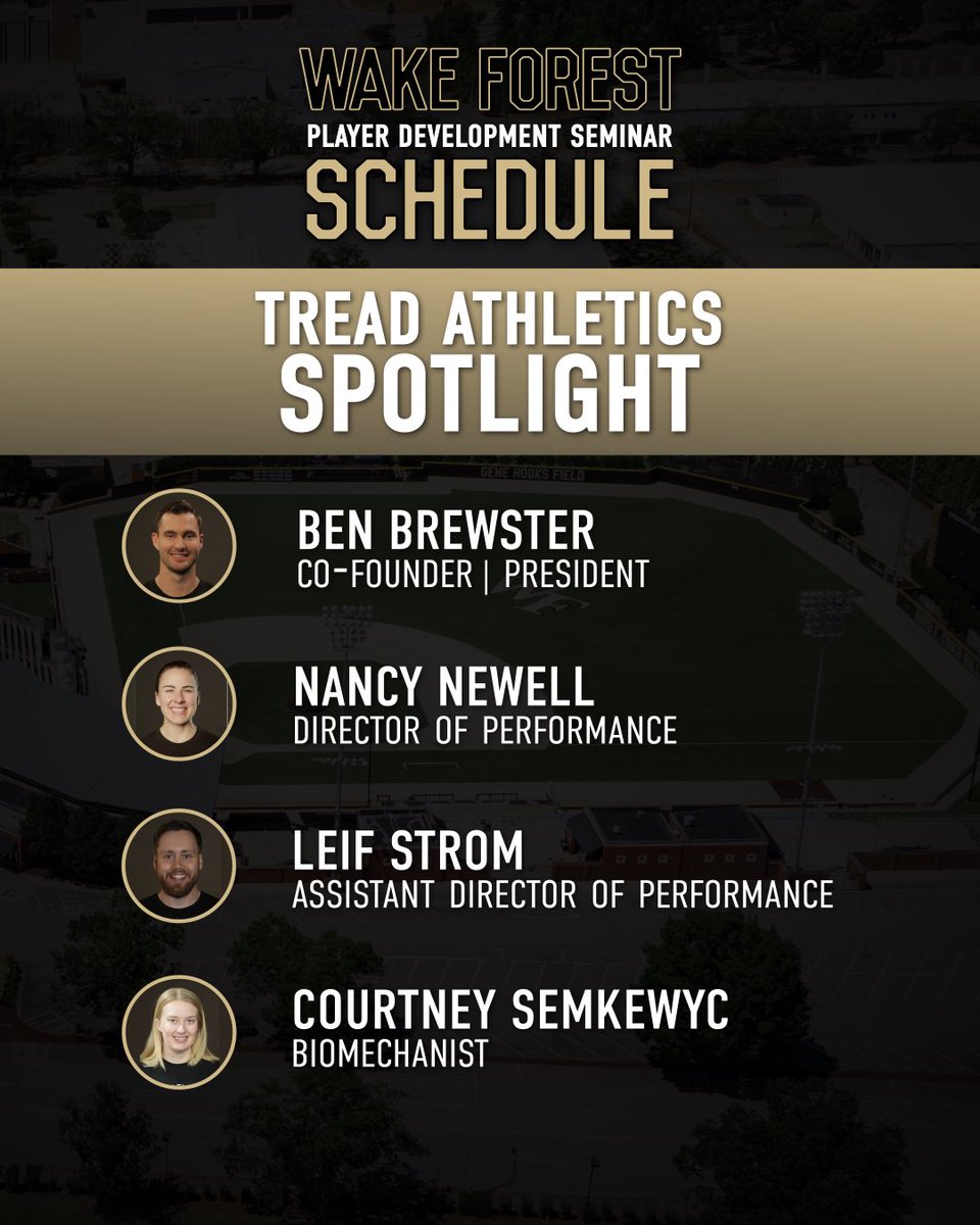 Speaker Spotlight

Tread Athletics will be presenting on a year round hybrid model of player development this Saturday. 

Limited seats available

…ayerdevelopmentseminar.totalcamps.com/shop/EVENT