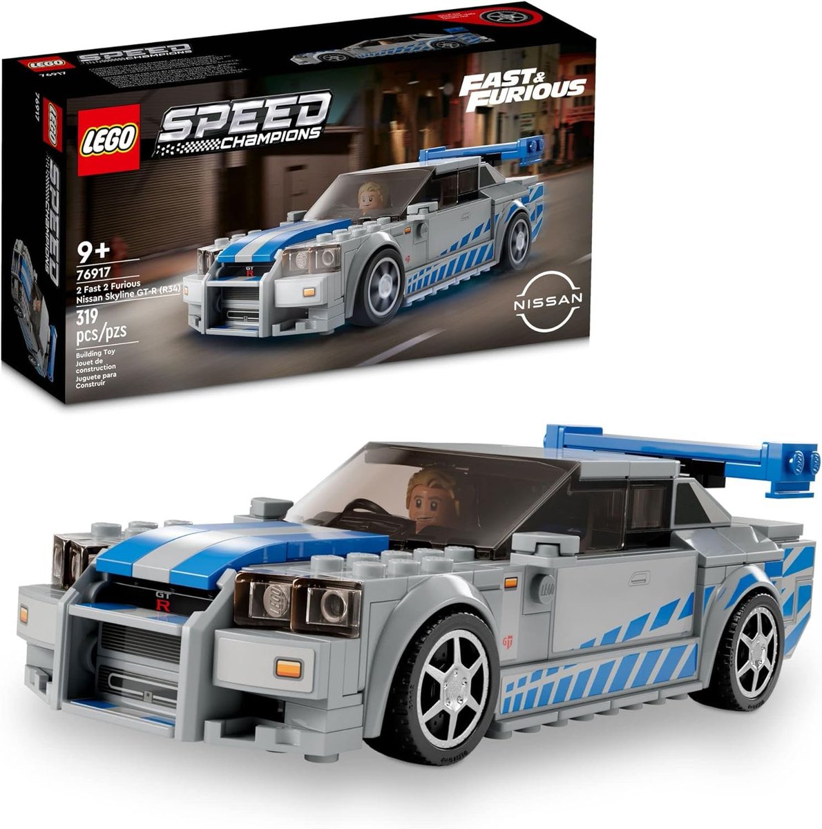 TechIndica's tweet photo. SKYLINE É LINDO DEMAIS!!!
LEGO Speed Champions Nissan Skyline GT-R (R34) de 2 Fast 2 Furious 76917 (319 Peças)
💵De: R$199,89 por R$164,90(18%)
🔗https://t.co/LsM8kLfb1i
#amazon #amazonprime #natalamazon https://t.co/UEQS805O0c