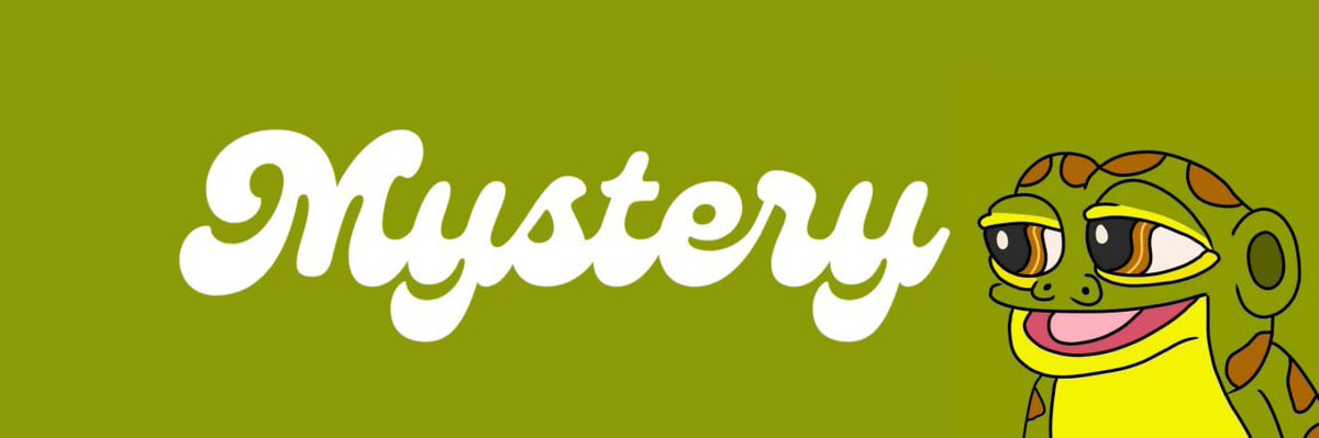 jamiekingston's tweet image. New launch on ETH $MYSTERY 

This is an interesting one because $Hoppy has been wrongfully named, the frog’s name in The Night Riders is $Mystery, See Medium for more info. 

$Hoppy is over 70M
$Mystery 900k

CA: 0x64c5cbA9A1BfBD2A5faf601D91Beff2dCac2c974

Chart:…