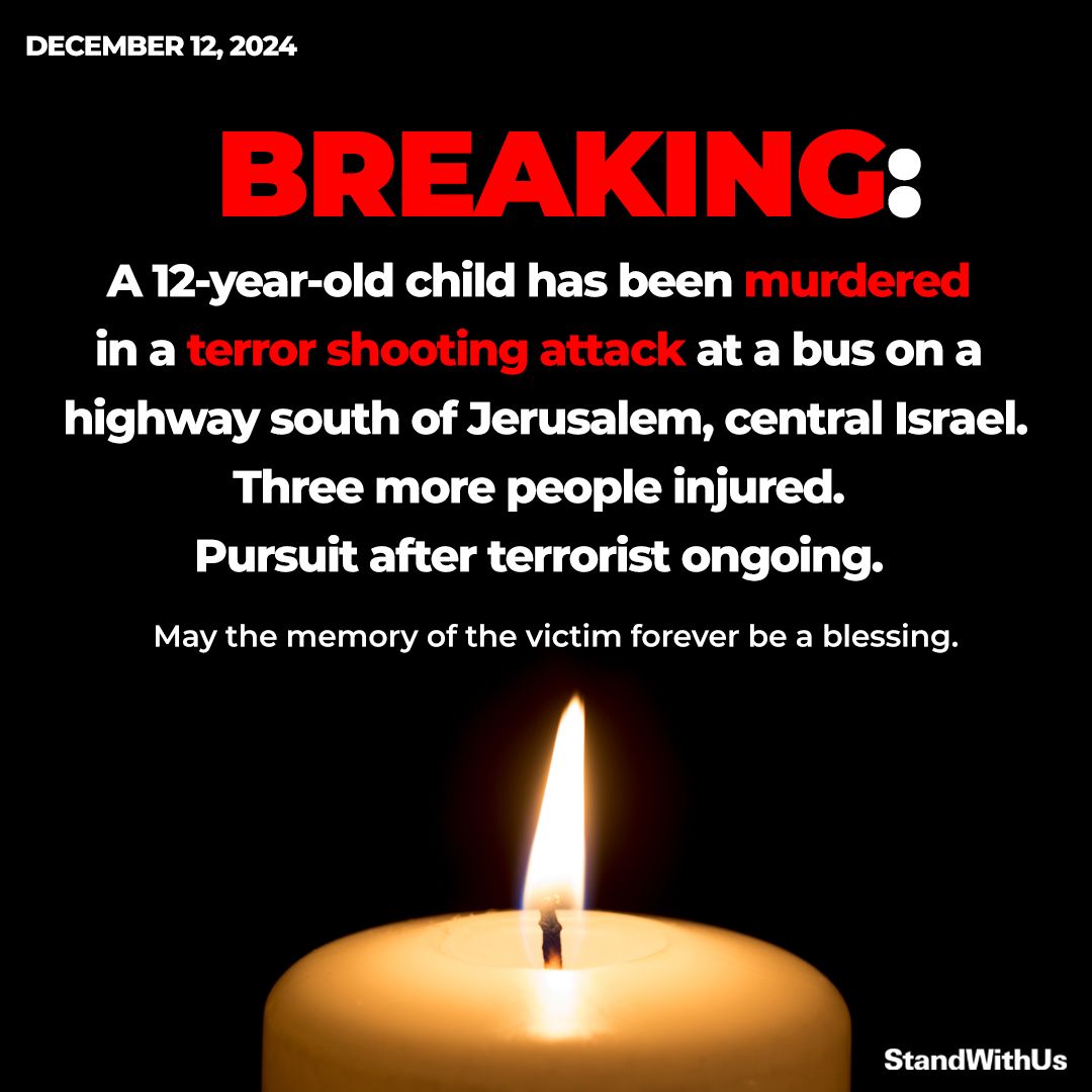 StandWithUs's tweet photo. May his memory forever be a blessing. 💔🕯️ https://t.co/mgKXkVDB9x