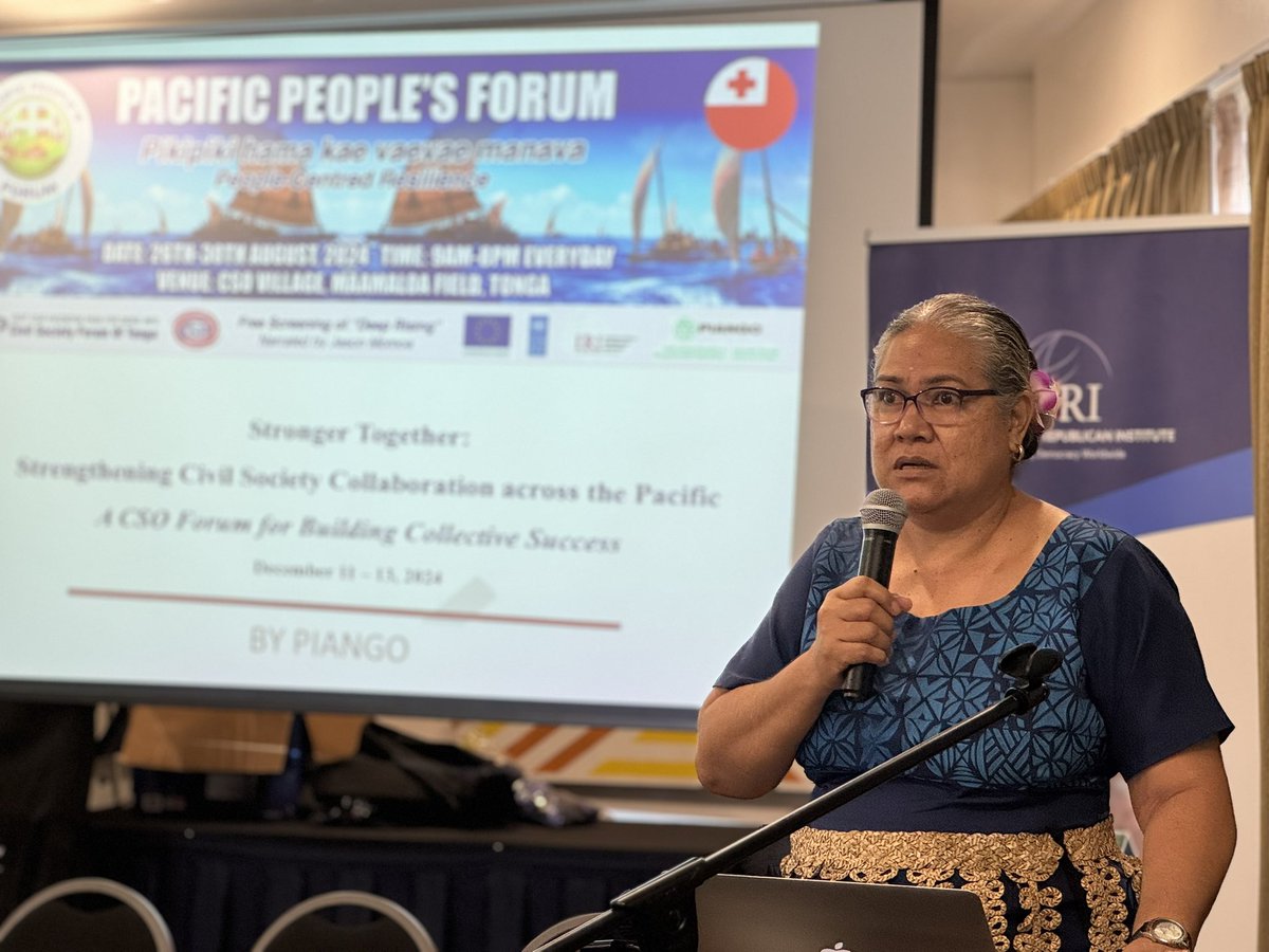 A renewed emphasis on the critical role of regional CSO from <a href="/ilolahia_es/">@ilolahia_es</a> on day2 of the <a href="/IRIglobal/">International Republican Institute</a> CSO Forum 
👉Political Voice
👉Implementation Voice

A vital bridge between citizens and government,ensuring that the voices of the people are heard and their needs are addressed.