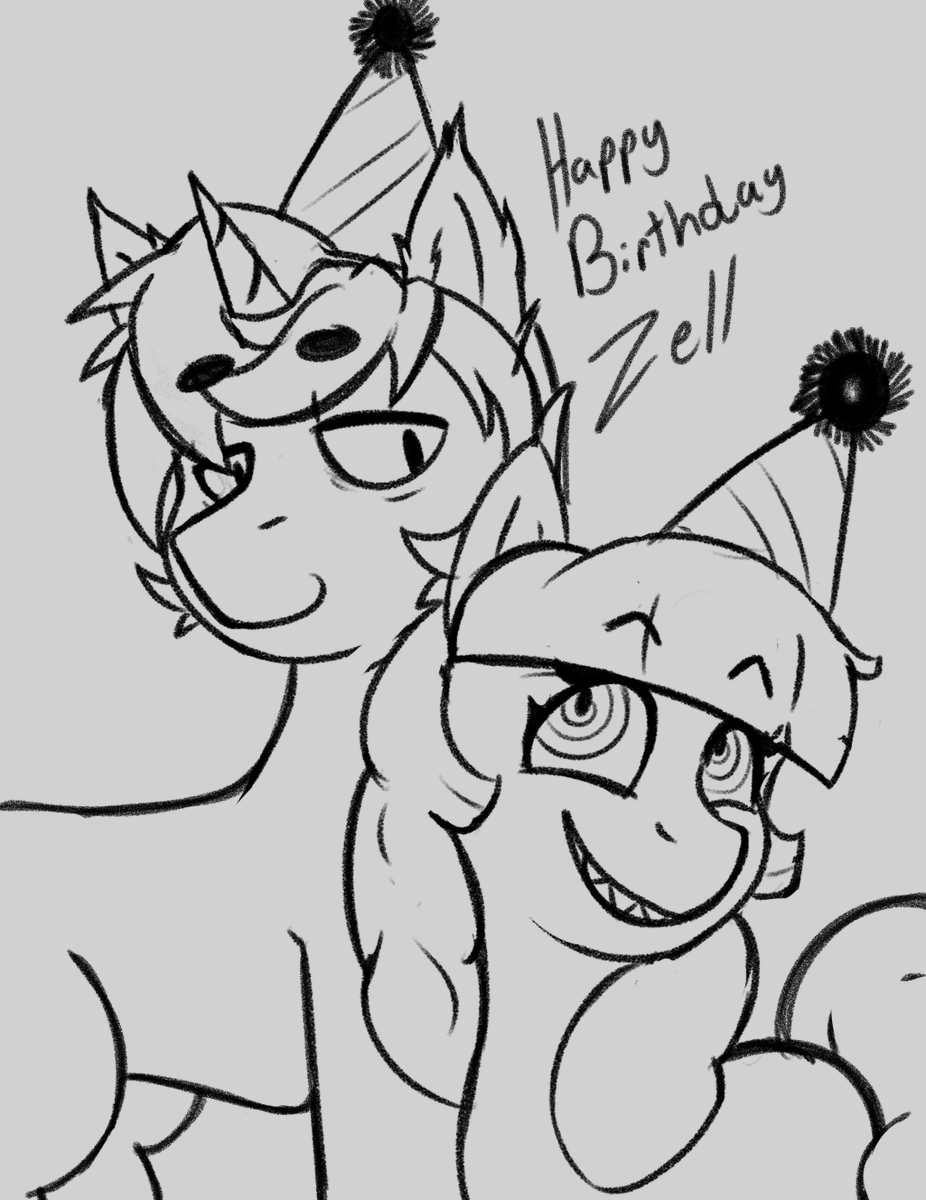 PopenRather's tweet photo. bday mare @ZellChristensen, happy birthday https://t.co/yxgclBItRv