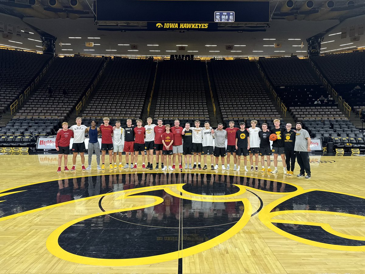 Iowa MBB Managers (@iowambbmgrs) on Twitter photo Hawks fall 42-61.
Thanks to <a href="/isumbbmanagers/">IOWA STATE MBB MANAGERS</a> for swinging by to play!
The team is back in action tomorrow night here in Carver Hawkeye Arena, 6:30pm on FS1. Hawks fall 42-61.
Thanks to <a href="/isumbbmanagers/">IOWA STATE MBB MANAGERS</a> for swinging by to play!
The team is back in action tomorrow night here in Carver Hawkeye Arena, 6:30pm on FS1.
