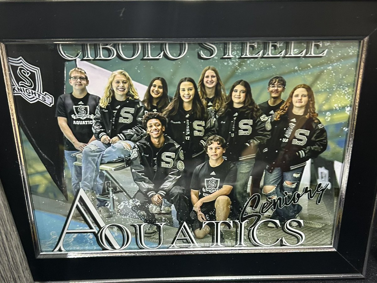 2024 Steele Aquatics Senior Night⚔️ <a href="/SK_Athletic/">SteeleKnightsAthletics</a> <a href="/LinthicumJustin/">Justin Linthicum</a> <a href="/Coach_Lehnhoff/">Coach Scott Lehnhoff</a>