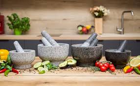 RodSock's tweet image. A mortar and pestle is the worlds oldest cooking utensil used to crush and grind ingredients into a paste or powder. You can find them made of stone, like granite or marble, or other materials like ceramic or wood. 
apps.engprodtech.com/?p=2313