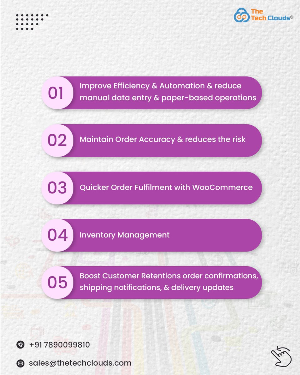thetechclouds's tweet photo. 🌟 Streamline your online store with WooCommerce EDI Integration! 🚀

Simplify order management, inventory tracking &amp; data exchange with seamless EDI for WooCommerce.

📩 Say goodbye to errors &amp; hello to efficiency!
📞 +91 7890099810 | 📧 sales@thetechclouds.com

#WooCommerce https://t.co/3XSH4b5XZq