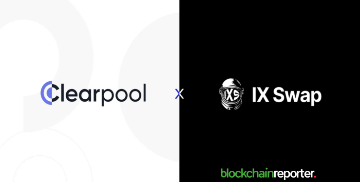 📢 Clearpool x IX Swap Partnership Featured on <a href="/blockchainrptr/">Blockchain Reporter</a>

This collaboration combines IX Swap’s RWA tokenization expertise with Clearpool’s decentralized lending, unlocking liquidity and scalability for tokenized assets.

The innovative Proof of Concept (POC) integrates IX
