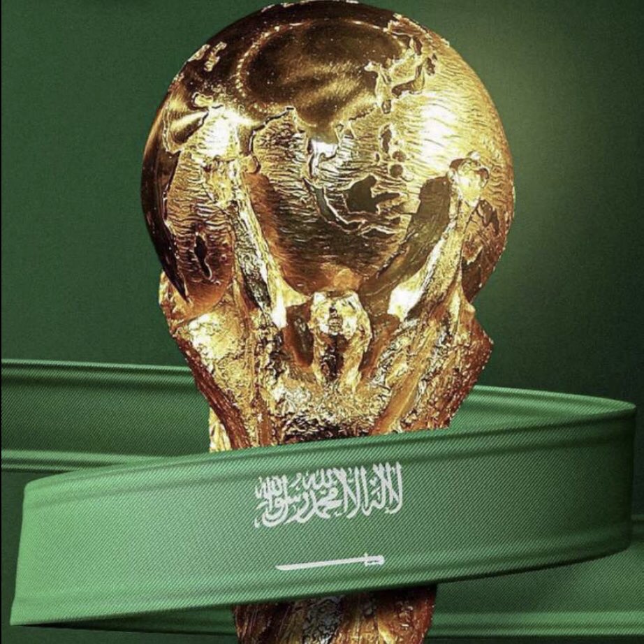 هنيئًا للعالم استضافة المملكة العربية السعودية #كاس_العالم_2034  .
أدام الله عزك يا وطني 🇸🇦