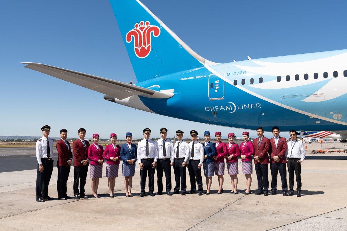 China Southern Airlines has relaunched its service between Guangzhou and Adelaide, reconnecting the state to an important international tourism market and trade partner: tourism.sa.gov.au/news-articles/….