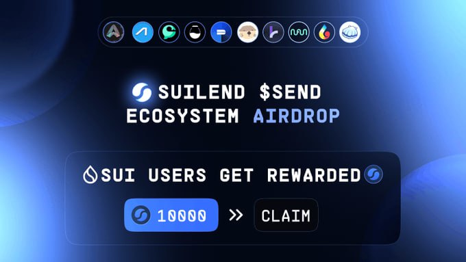 MWaqad9's tweet photo. 🚀 Le Portail de Réclamation $SEND Est Ouvert !
🌐 https://t.co/PIJOgTXnRH

C’est officiel ! Le token $SEND de #Suilend est disponible après le TGE. Vérifiez votre éligibilité et réclamez vos tokens dès aujourd’hui sur la blockchain $SUI.

✅ Rejoignez l’écosystème DeFi maintenant !