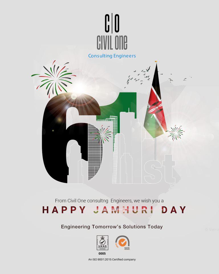 On 12th December every year, we remember the day in 1963 when Kenya was officially established as a republic.
A Very Happy Jamhuri Day 2024.
#happyjamhuriday
#kenyacivilengineers