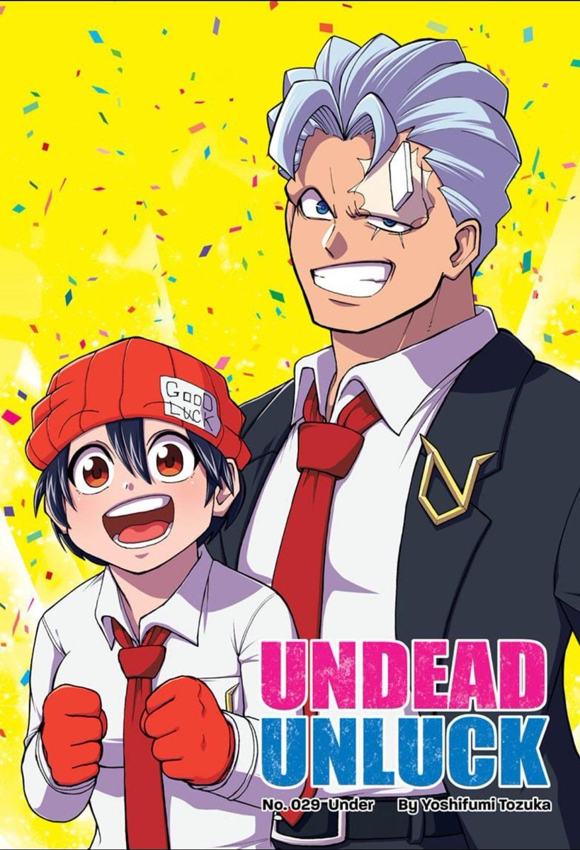 Undead Unluck manga will reach its "Super Climax" with a 25-page extension in next week's Weekly Shonen Jump.