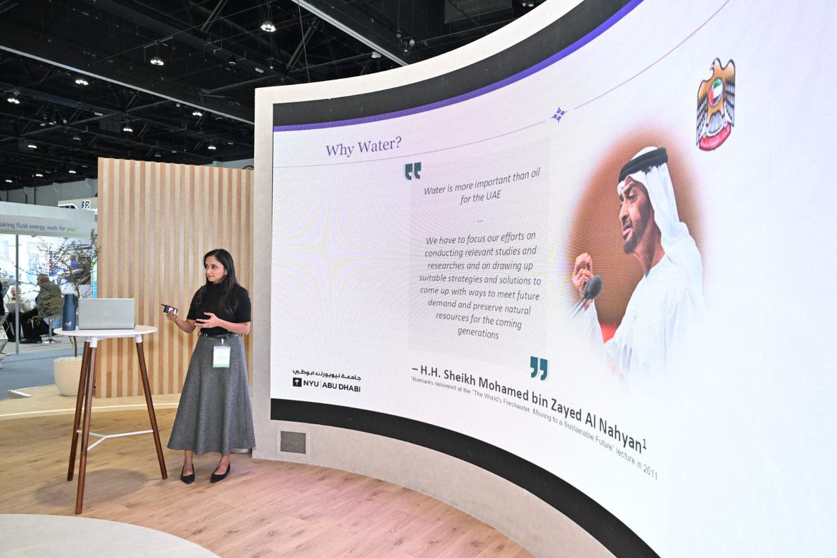 NYU Abu Dhabi Water Research Center tweet media