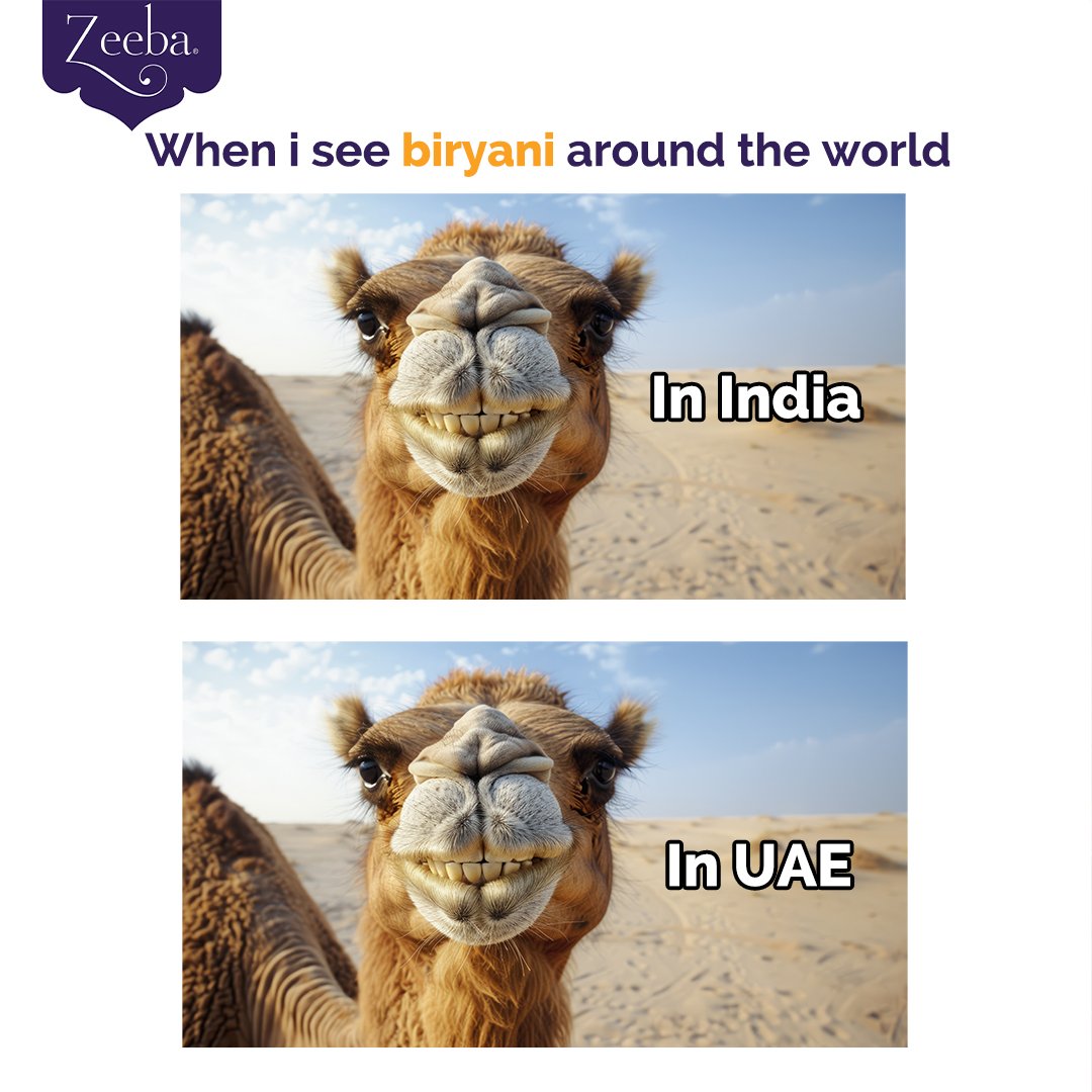 ZeebaMiddleEast's tweet photo. That’s our forever love! Can’t help!

[Zeeba, basmati, rice, occasion, weddings, purity, honesty, beautiful, moments, celebrations]

#zeebamiddleeast #middleeast #UAE #biryani #meme #basmatirice #beautiful #honesty #WorldsMostBeautifulBasmati https://t.co/LhypWaoI45