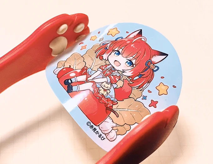 かるびちゃんのコラボトング届いた〜 可愛い!!