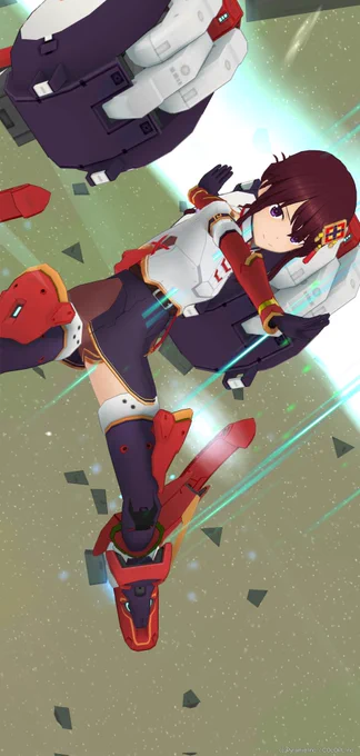 一瞬ドキッとする タイツ故の視覚トリック #アリスギア