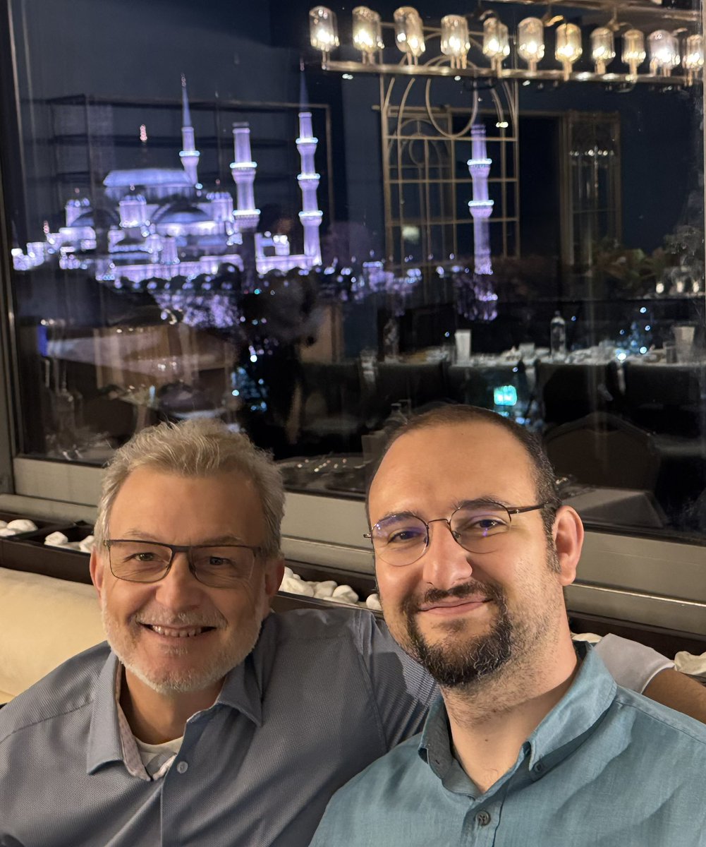 So nice to catch up with <a href="/onurvarol/">Onur Varol</a> at #ComplexNetworks2024 in beautiful Istanbul!