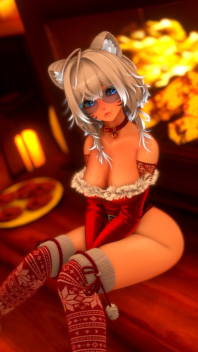 SephyaVr's tweet image. Hard to stay warm... Can we snuggle instead?  💕