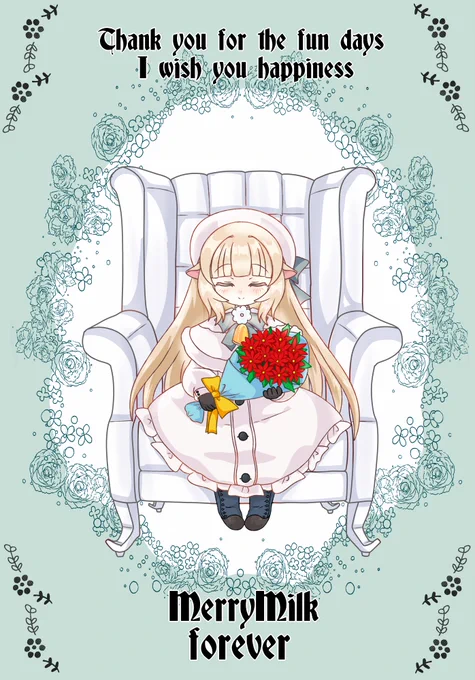 #今年も残りわずかなので今年一番伸びた絵を貼る複雑な心境の中必死に描き上げた1枚、これが伸びたことが良かったのかどうか…でも今年最大にして一生忘れられない思い出が、この絵にはある。 