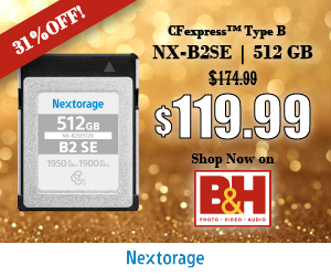 Nextorage's tweet photo. Have you checked out B&H's Holiday Deals? ๐
#Nextorage CFexpress Type B memory cards and UHS-II SD cards are now up to 37% offโa deal you donโt want to miss!
๐ https://t.co/SCNaIO9GqL
Check it out now!
#bhphoto https://t.co/z5lF57WvdQ