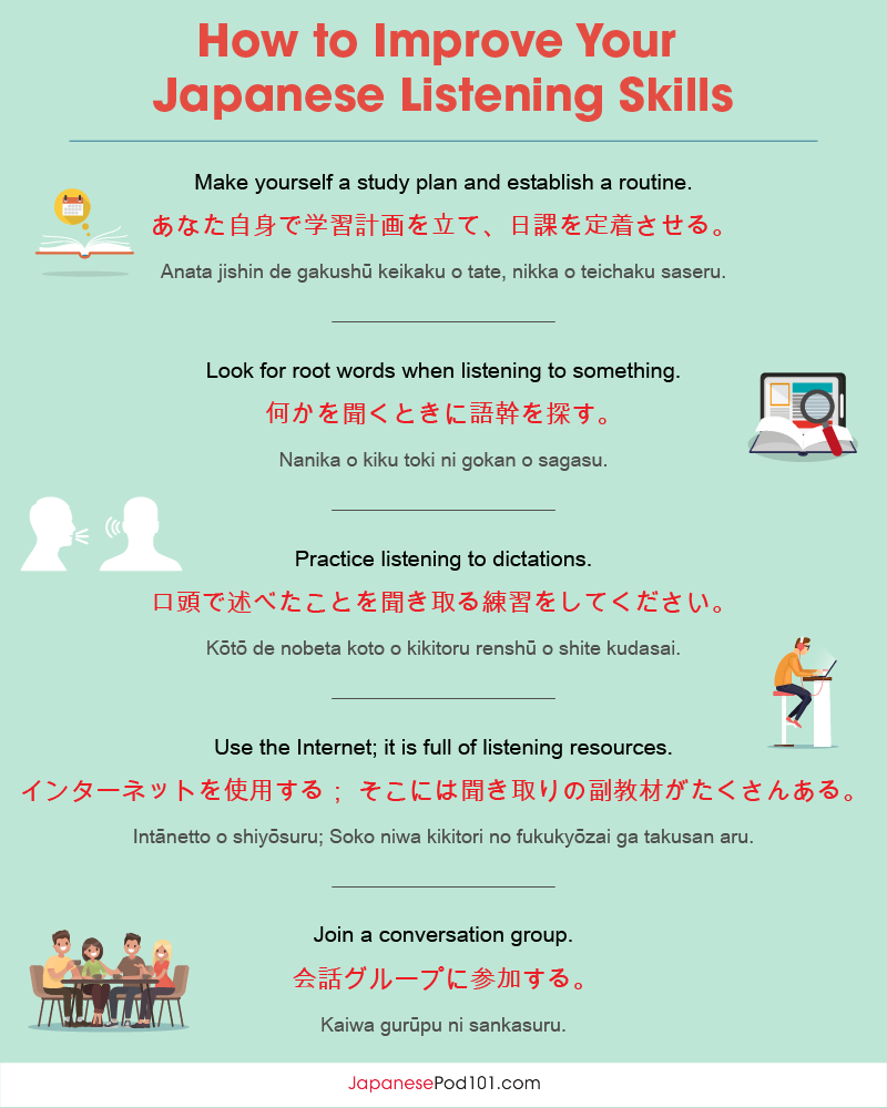 japanesepod101's tweet image. Any tips to improve Japanese skills faster? Comment below! 💡 PS: Learn Japanese with the best FREE online resources, just click here bit.ly/49ALAio

#ImproveInJapanese #LanguageTips #JapaneseVocab #JapaneseLesson