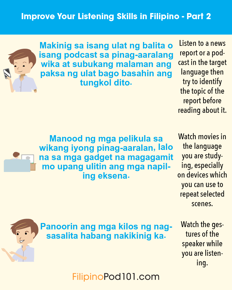 FilipinoPod101's tweet image. Any tips to improve Filipino skills faster? Comment below! 💡 PS: Learn Filipino with the best FREE online resources, just click here bit.ly/49valfV

#ImproveInFilipino #LanguageTips #FilipinoVocab #FilipinoLesson