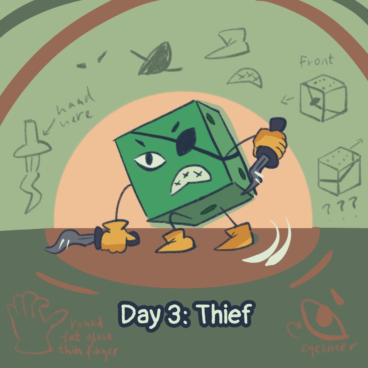 cosmos_dotsemi's tweet image. #diceydungeons #dicember2024
A couple of the drawings I've been working on over on my Tumblr!