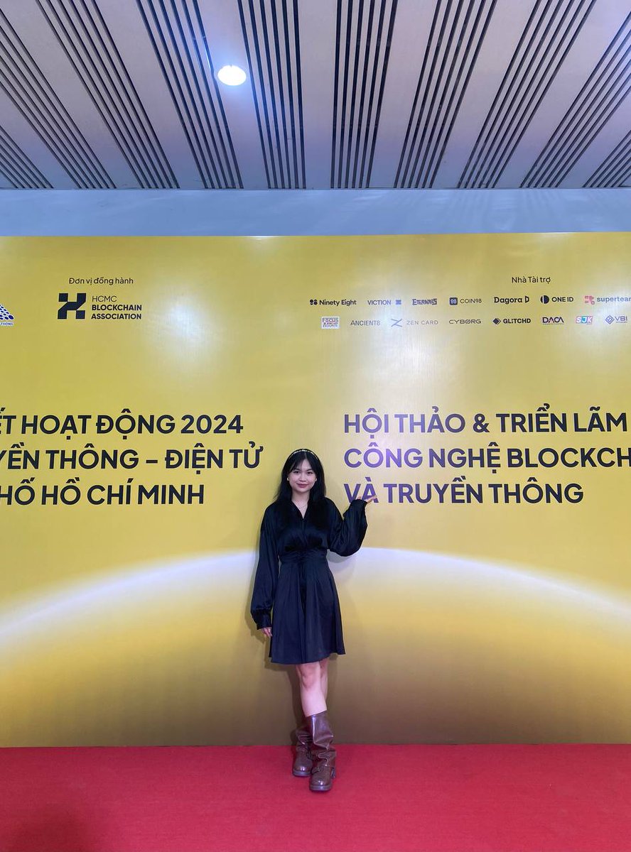 Chloe đã có mặt tại Hội thảo và Triển lãm Ứng dụng Công nghệ Blockchain và Truyền thông 🔈

Tham gia cùng mình và  <a href="/WingsInsights/">Wings Insights</a> để có thêm nhiều Insights bổ ích về thị trường và các chính sách mới nhất nhé cả nhà ơi 📸

#HCMCBA #Crypto