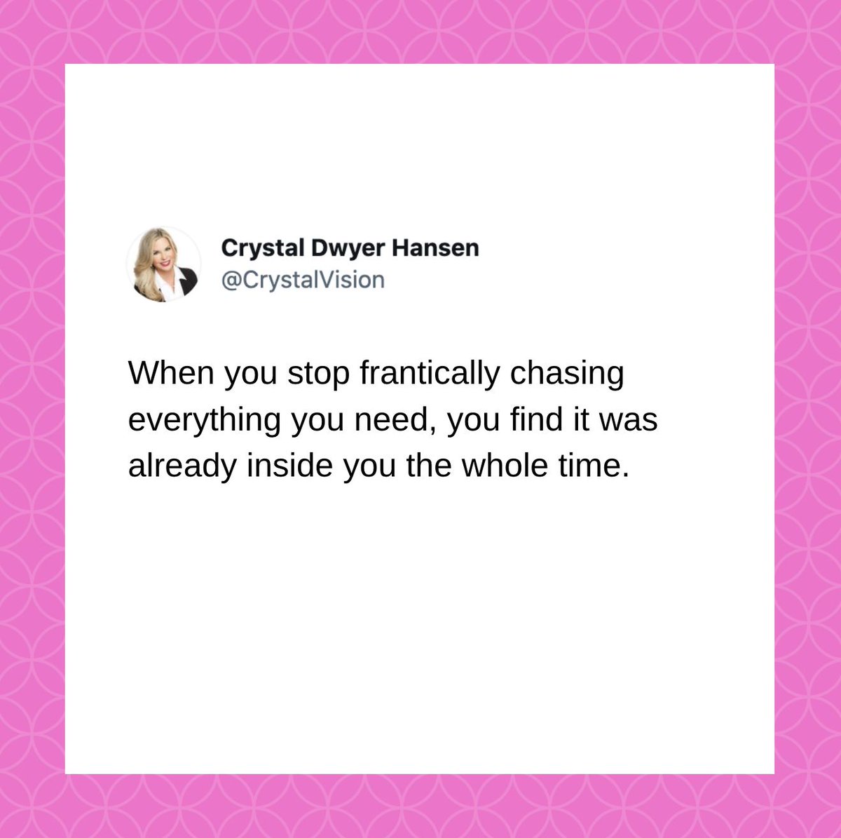 CrystalVision's tweet image. #lookwithin #lawofattraction #fridayvibes #mentalhealth