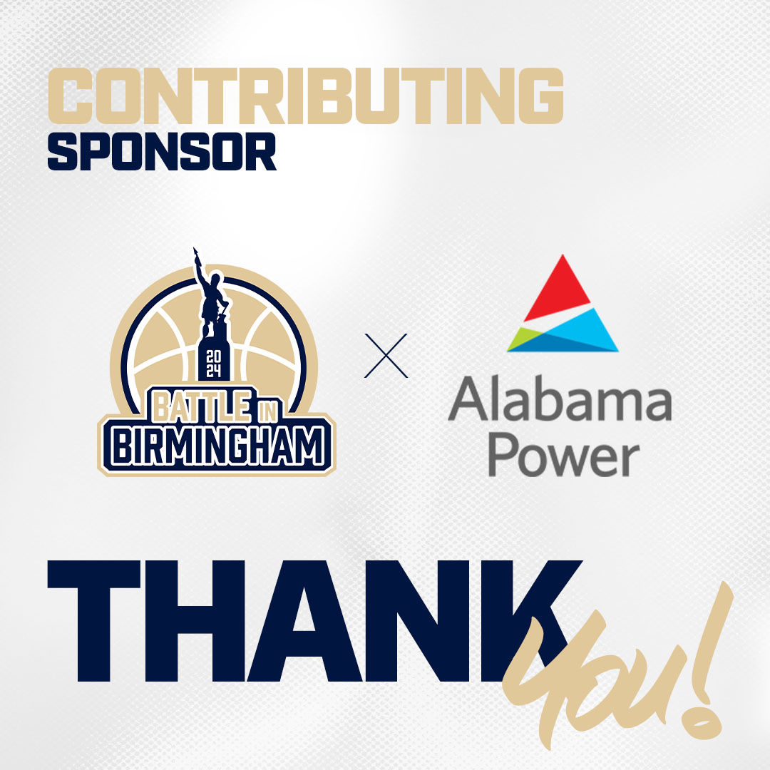 A huge thank you to our sponsor, <a href="/alabamapower/">Alabama Power</a>, for lighting up the court for Battle in Bham! ⚡️ Thank you for bringing the energy to the game and the community! 💪💙 

#BattleInBirmingham #ThankYouSponsors