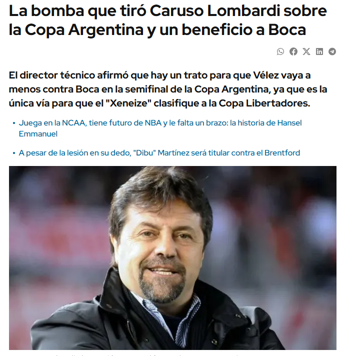 BocaTeVe's tweet photo. Ojalá te empalen @LombaCaruso. Corrupto, coimero, fracasado, inutil, nefasto. https://t.co/QVjJSHUPeo