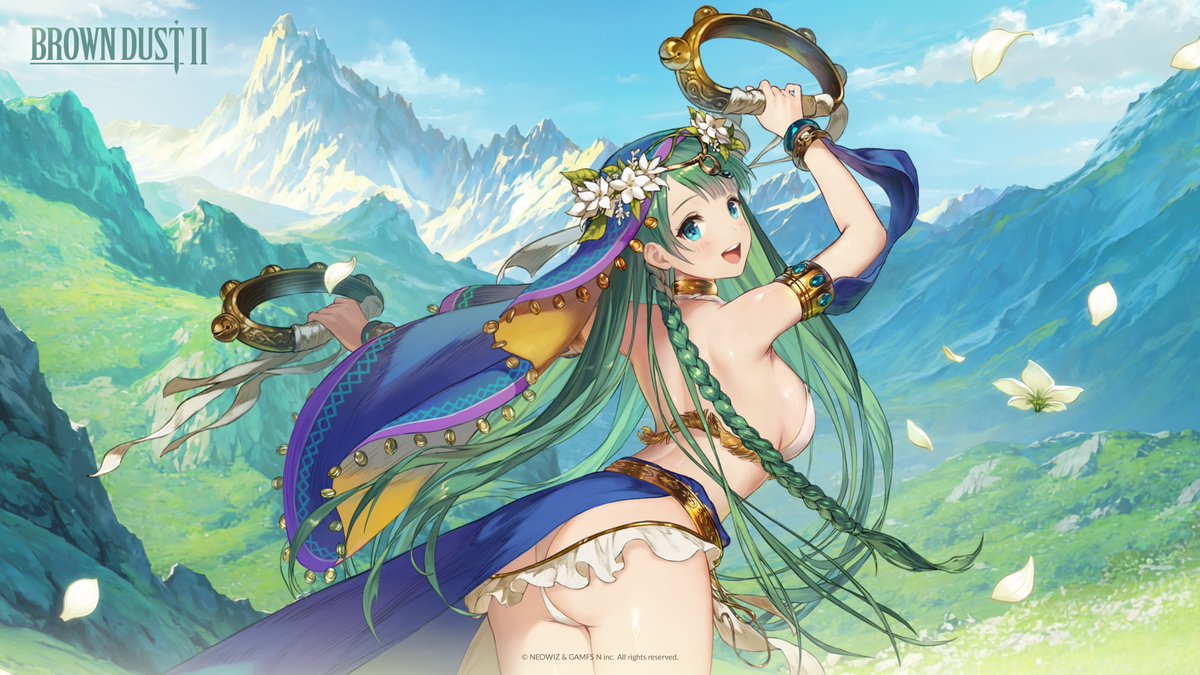 風の踊り子 ベナカ（CV：#森沢芙美 さん）の壁紙を公開！ 添付以外の