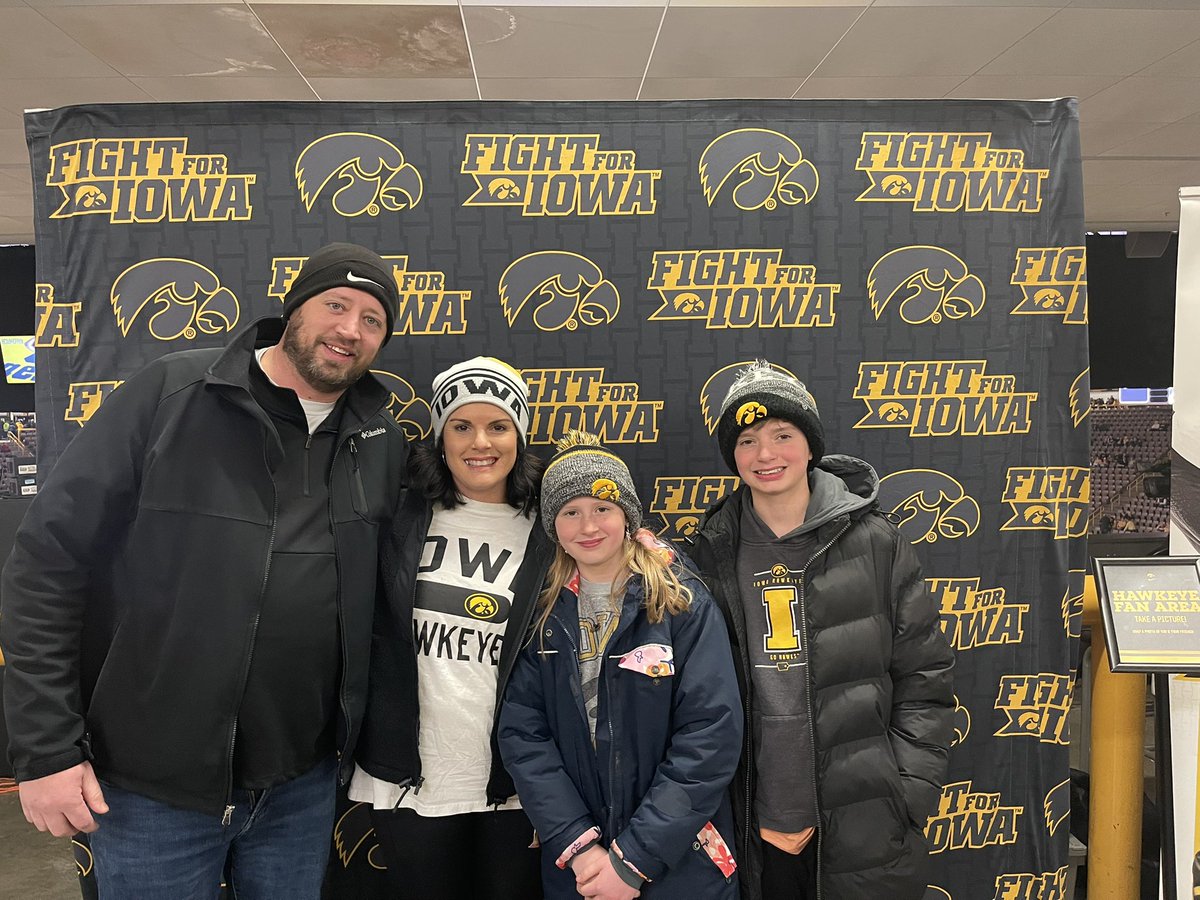 Let’s Go Hawks….BEAT state 
#fightforiowa