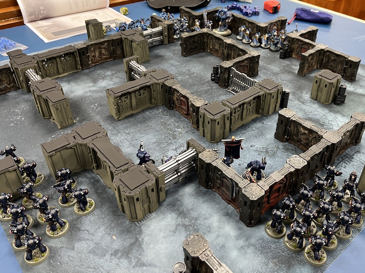 WHBLACKPANZER's tweet photo. ゾーンモタリス、500ポイントから遊べるホルスヘレシーのゲームシステム、最高に楽しすぎた!!
#HorusHeresy #WarhammerComminity #ほるすへれしー #ホルスヘレシー #zonemortalis https://t.co/QzlJAVI2Ws