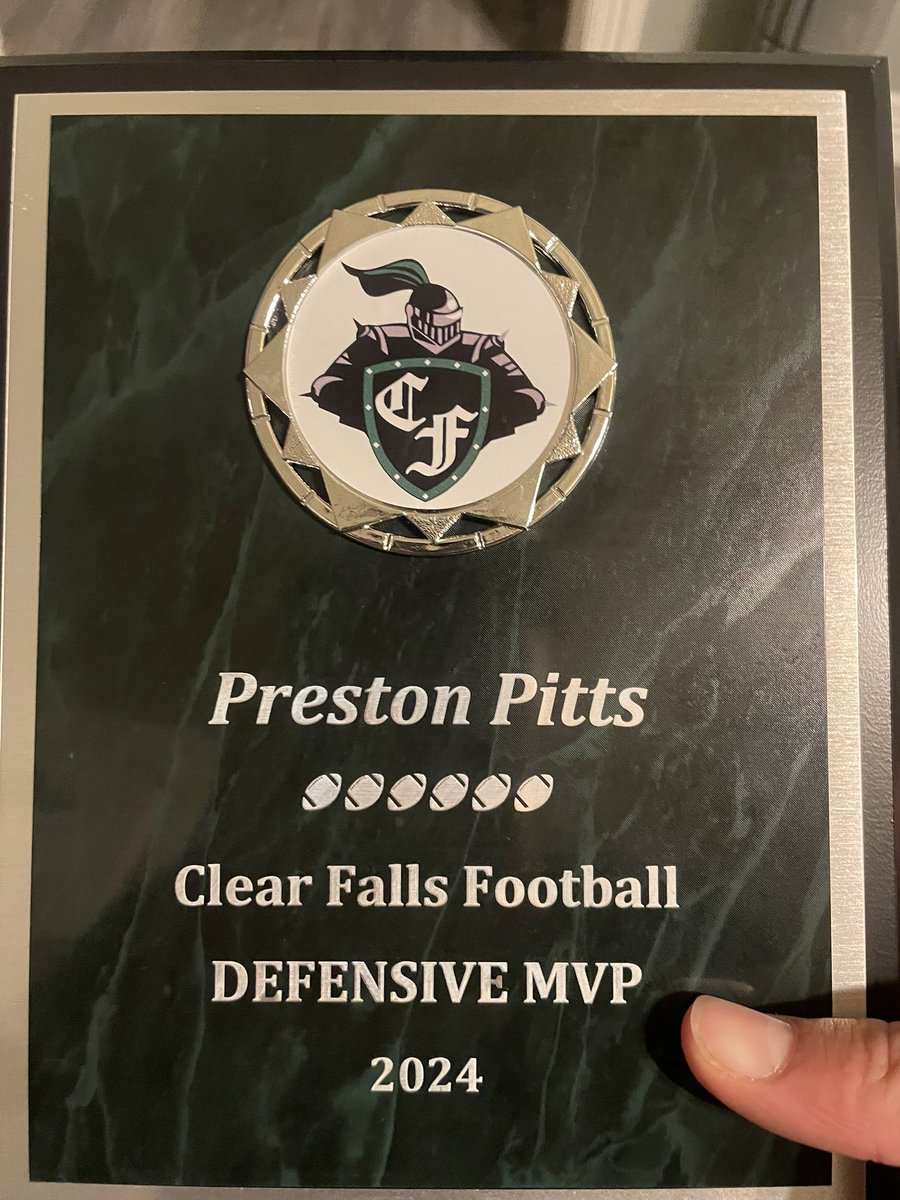 #blessed to named Defensive MVP for my team