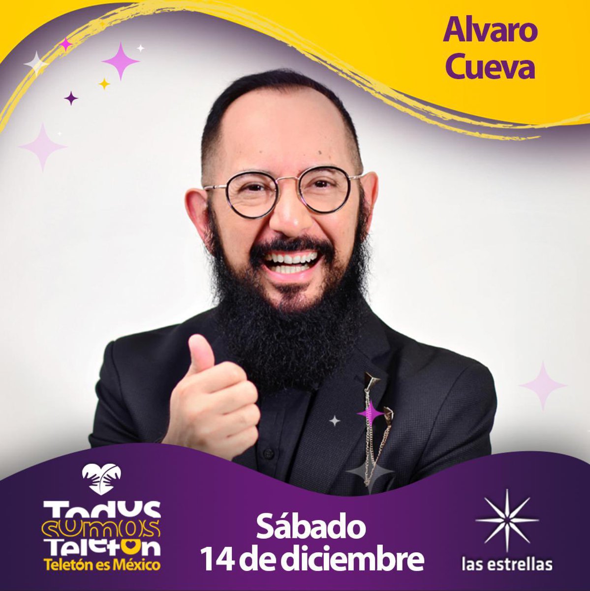 AlvaroCueva's tweet image. Este 14 de diciembre, nos vemos en el gran Evento Teletón 2024. ¡Sumémonos una vez más! ¡Ahí nos vemos!
#Teleton2024 #TodosSomosTeleton #orgullosamentetercos  
@TeletonMexico