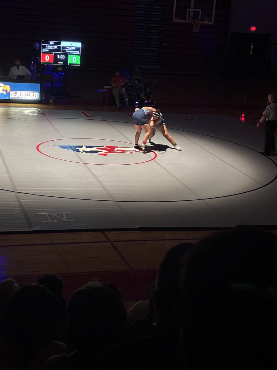 Girls wrestling get the win under the mat light tonight!!!