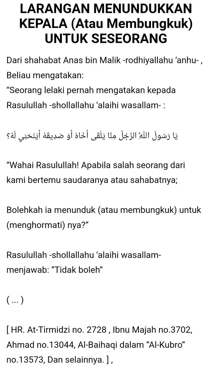 IbrahimKudran's tweet photo. @sugondese6666 Kali blm tahu ada dalil larangannya. https://t.co/D0nfLHw3JP