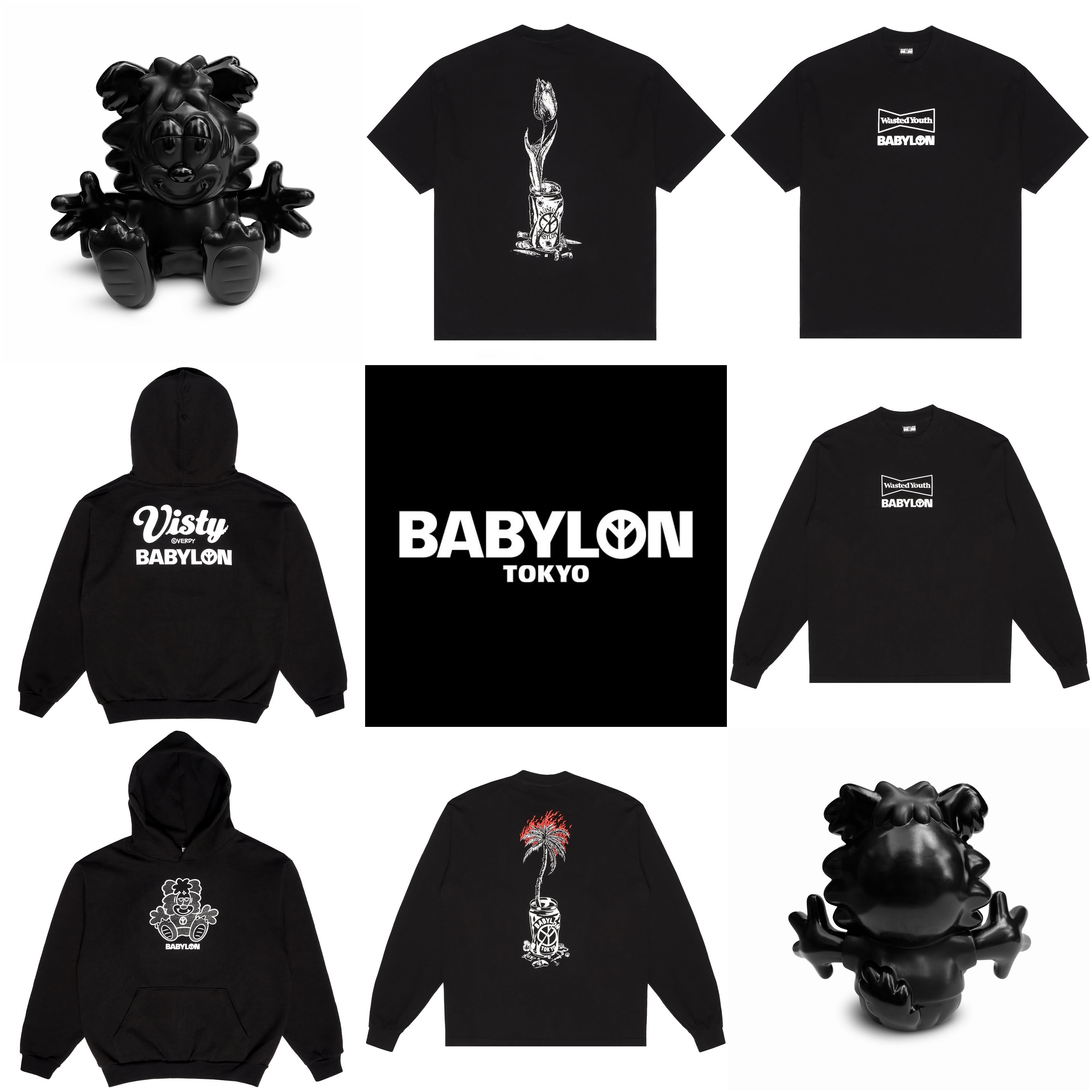 難あり LIBERTYTOKYO BABYLON 1st バビロン ソフビ バビロン東京のオープン記念にヴェルディとのコラボレーションを