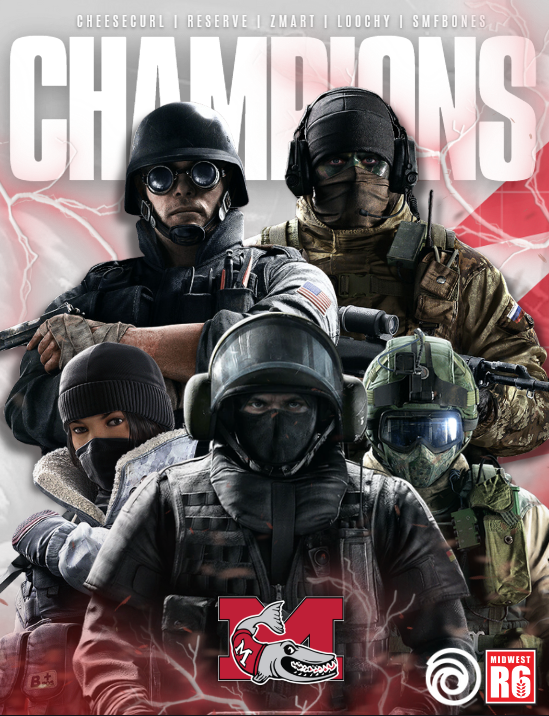 MidwestR6's tweet photo. We have our 𝐃𝟑-𝟓 #𝐌𝐖𝐑𝟔 𝐂𝐇𝐀𝐌𝐏𝐈𝐎𝐍𝐒!!
Congratulations to @Muskies_Esports!

🏆Cheesecurl
🏆@SPaczan
🏆@ZmartR6
🏆@loochy_1k
🏆SMFBones

#RainbowSixSiege https://t.co/raBSuvCrj1