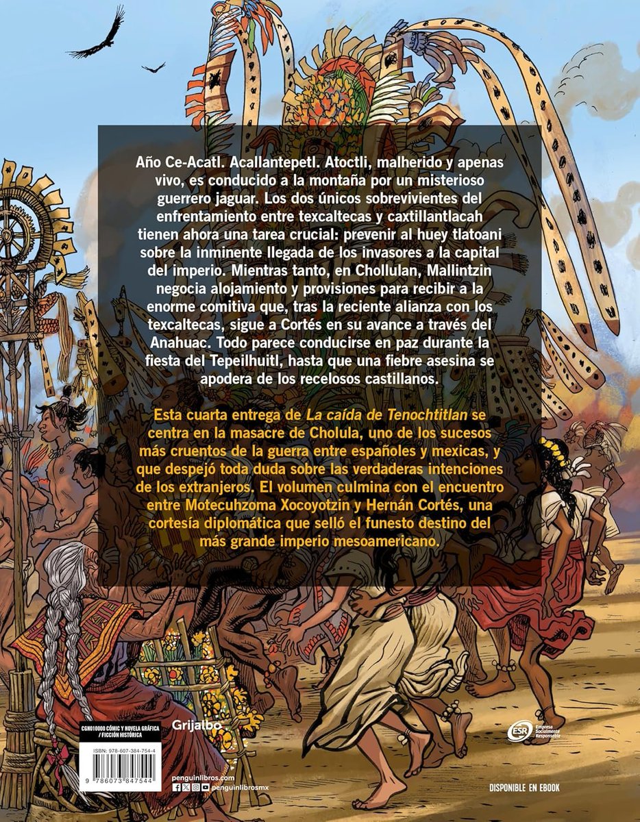 elrudo_viornery's tweet image. Sigue sin aparecer en las plataformas d @penguinlibrosmx la presentación del Libro 4 de &quot;La Caída de Tenochititlán&quot; de @PescadorJL en la @FILGuadalajara. 
#BuenosLibros #Megustaleer #LibrosRecomendados  @megustaleer @edgarvedder @lacovachamx @ncv_Violeta.