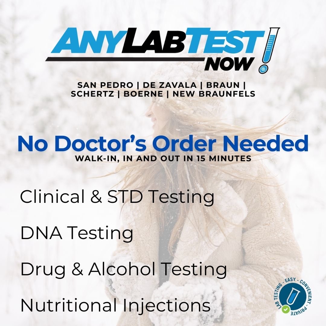 AnyLabTestNowSA's tweet image. Take Control of Your Health Today! 🩺
At Any Lab Test Now, we make lab testing easy, affordable, and convenient. Whether you need clinical, DNA, or drug and alcohol tests, we’re here for you with fast results and no insurance required.
🔗 visit us: anylabtestnow.com/san-antonio-78…