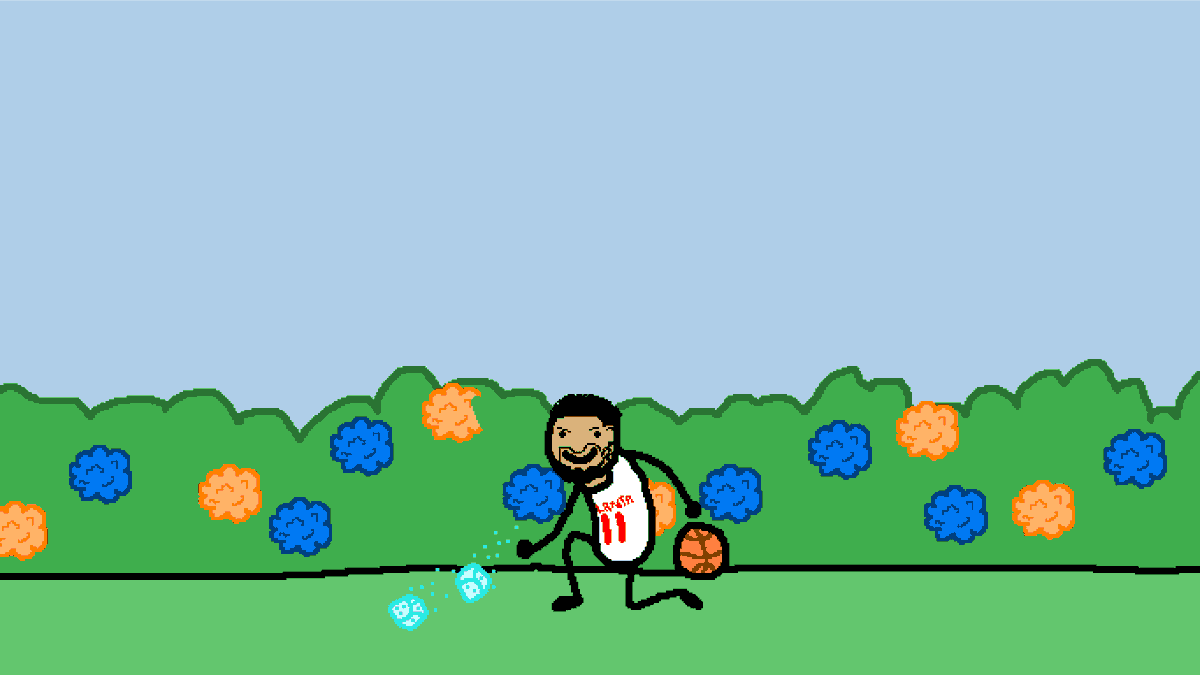 nba_paint's tweet image. Trae Young in the Garden.